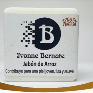 Jabón de Arroz Contribuye para una piel joven, lisa y suave