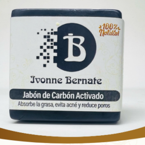 Jabón de Carbón Activado Absorbe la grasa, evita acné y reduce poros