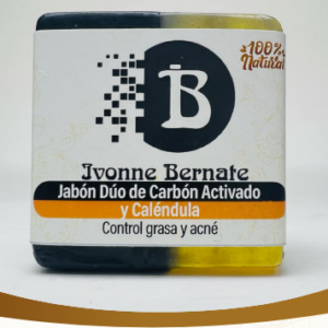 Jabón Dúo de Carbón Activado y Caléndula Control grasa y acné